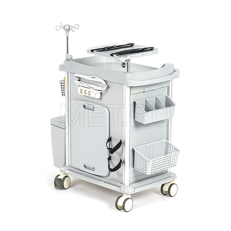 МЕТ PSC-170 Стол реаниматолога с цветовой кодировкой